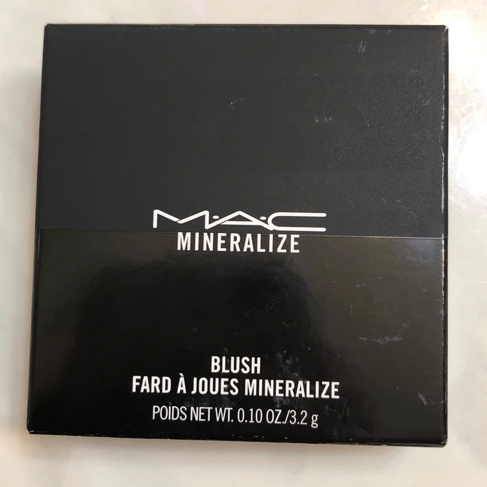 MAC Cosmetics Mineralize Baked Blush Shade Petal Power 3.2g Full Size NIB